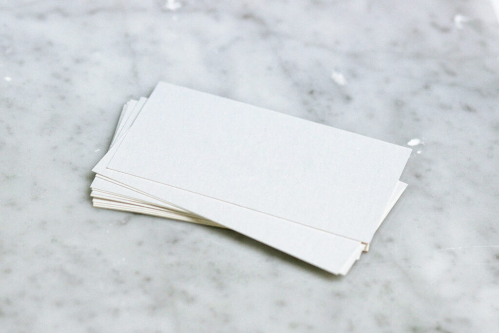 eco-friendly paper from a company following sustainable printing practices