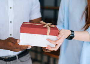 A collection of wrapped presents, highlighting why corporate gifting is important